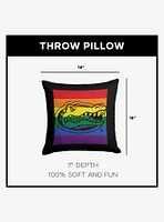 NCAA Florida Pride Series Throw Pillow