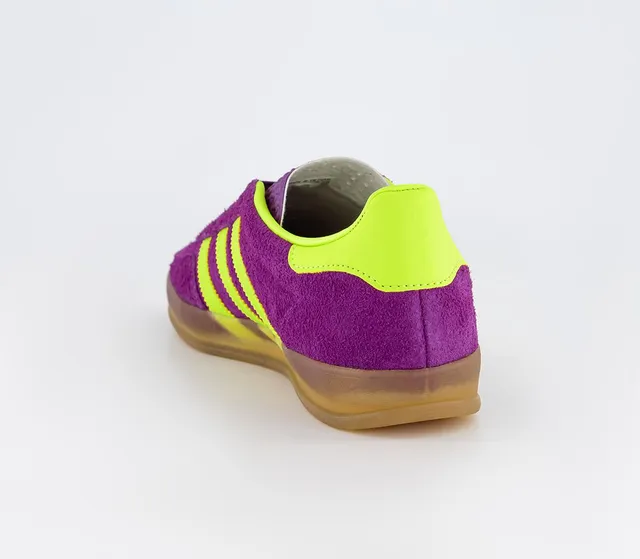 adidas trimm star purple and yellow