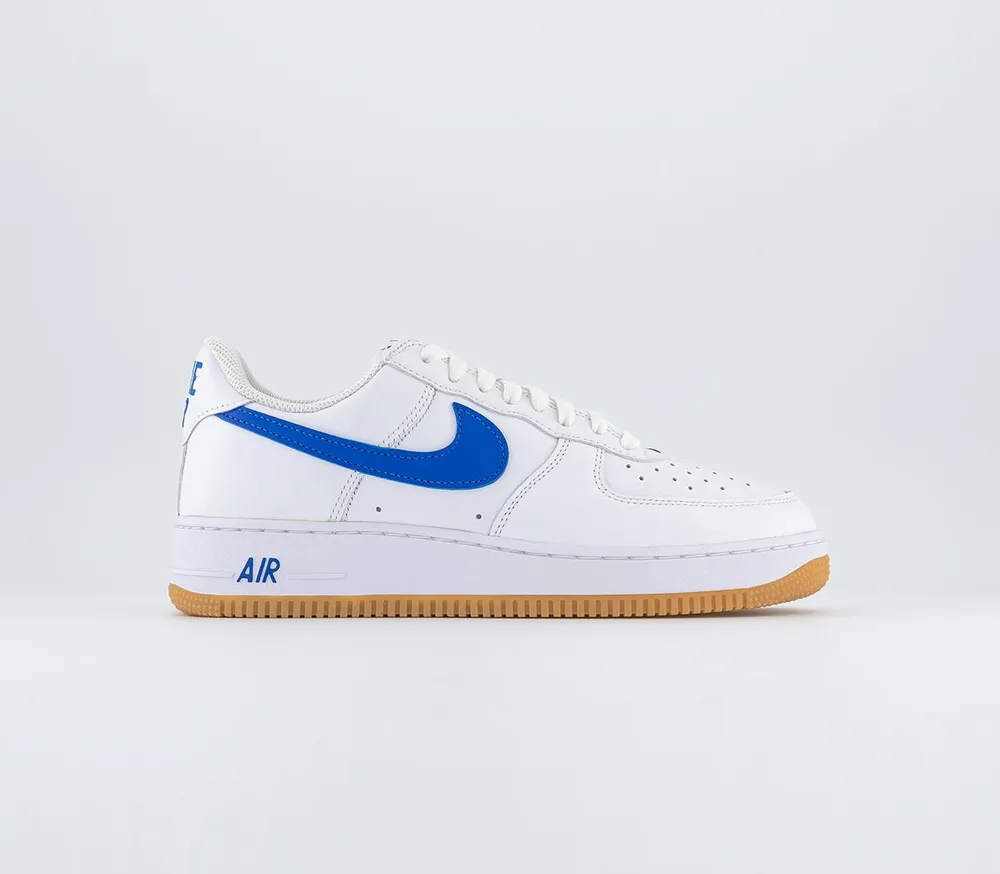 nike trainers white and blue