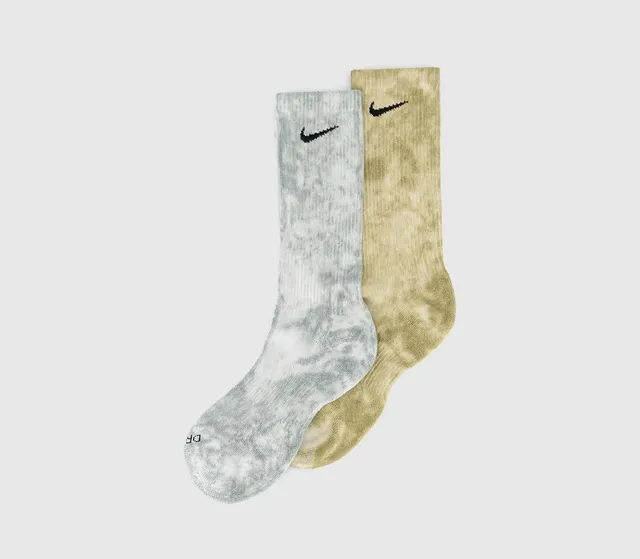 Nike Crew Socks 2 Pairs Tie Dye