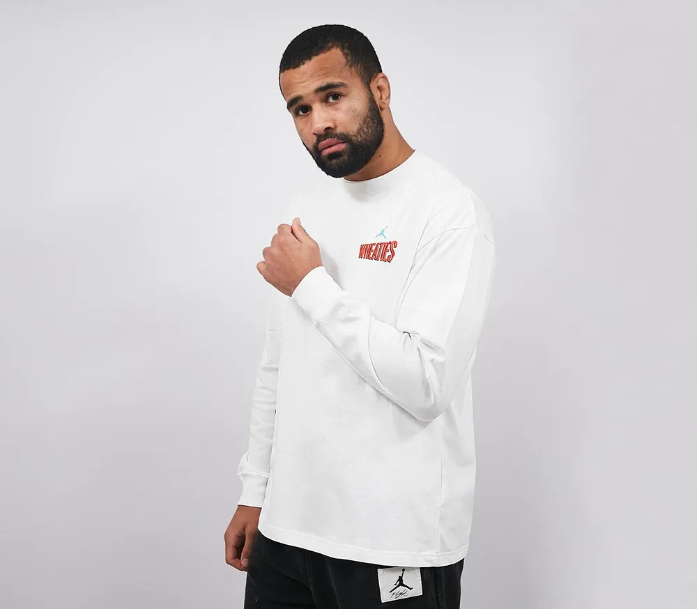 jordan long sleeve white