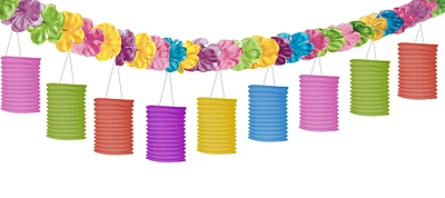 Luau Lantern Garland