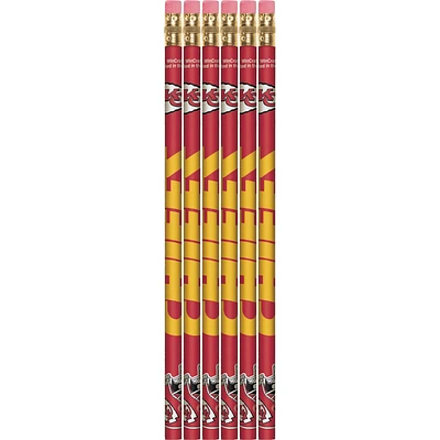 Kansas City Chiefs Pencils 6ct