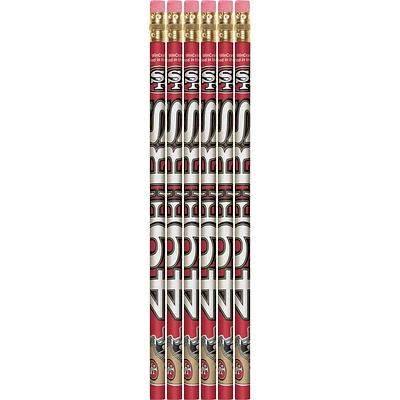 San Francisco 49ers Pencils 6ct