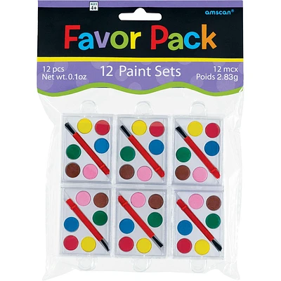 Favor Paint Sets 12ct