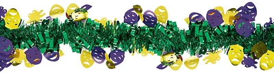 Mardi Gras Mask Tinsel Garland