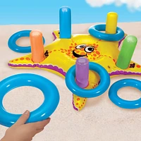 Inflatable Starfish Ring Toss Game