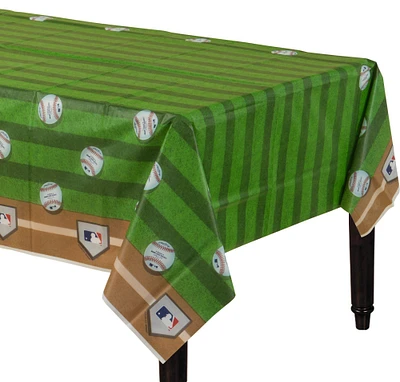 MLB Baseball Plastic Table Cover