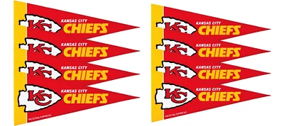 Kansas City Chiefs Pennants 8ct