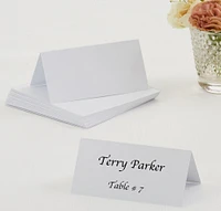 White Place Cards 50ct