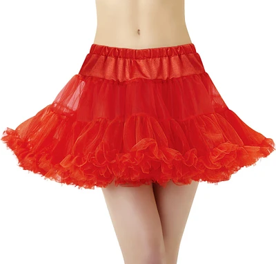 Adult Red Tulle Petticoat