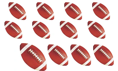 Football Cutouts 12ct