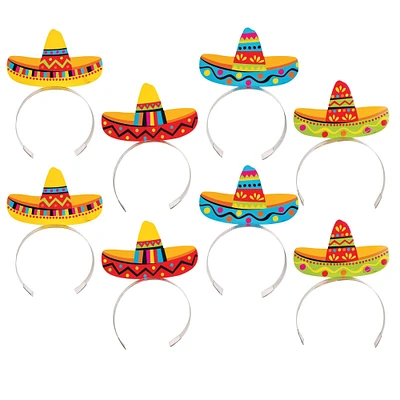 Sombrero Headbands 8ct