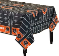 Chicago Bears Football Field Plastic Table Cover, 54in x 96in