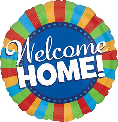 Welcome Home Blitz Foil Balloon, 32in