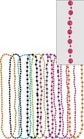 Multicolor 80s Bead Necklaces 10ct