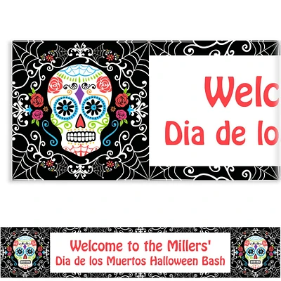 Custom Day of the Dead Banner