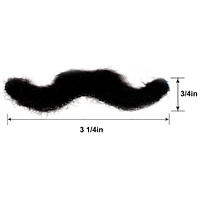 Black Moustaches 12ct