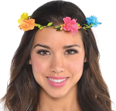 Bright Floral Headwreath