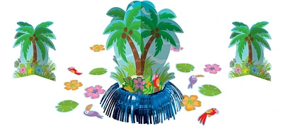 Palm Tree Table Decorating Kit 23pc