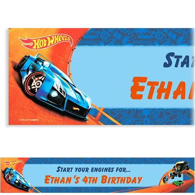 Custom Hot Wheels Wild Racer Banner