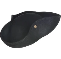 Kids' Black Pirate Hat