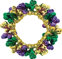 Mardi Gras Bead Bracelet