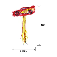 Pull String Lightning McQueen Car Pinata - Cars 3