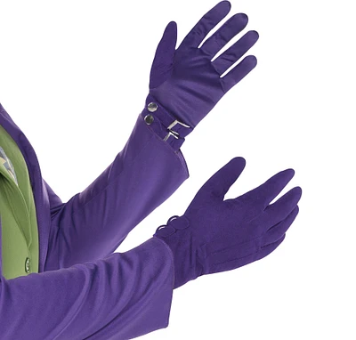 Adult Joker Gloves - Dark Knight 3