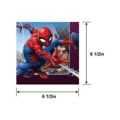 Spider-Man Webbed Wonder Lunch Napkins 16ct