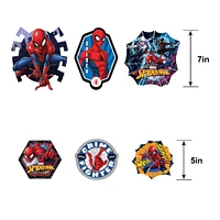 Spider-Man Webbed Wonder Swirl Decorations 12ct