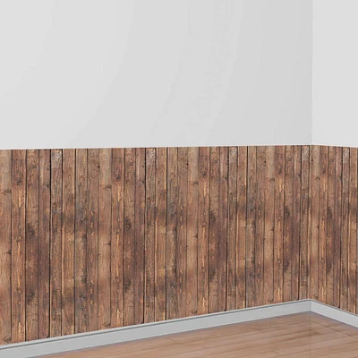 Wood Wall Room Roll