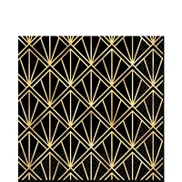 Metallic Hollywood Lunch Napkins 16ct