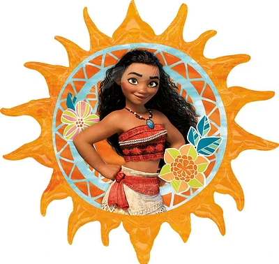 Giant Moana Sun Shaped Balloon