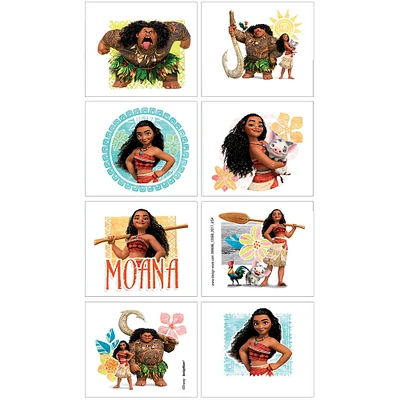 Moana Tattoos 1 Sheet