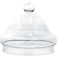 Large Clear Plastic Apothecary Jar Lid