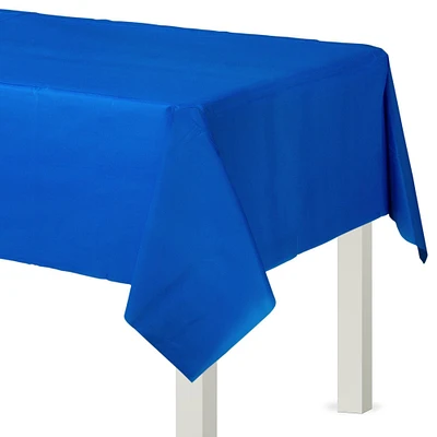 Royal Blue Plastic Tableware Kit for 100 Guests