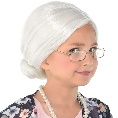 100th Day of School Grandma Wig