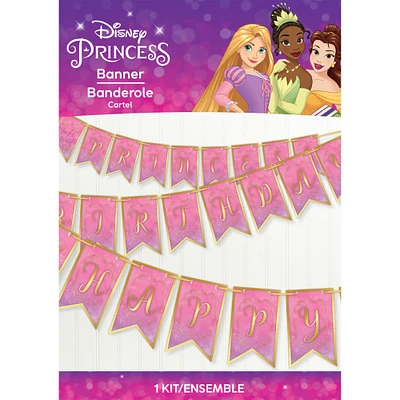 Disney Once Upon a Time Birthday Pennant Banner