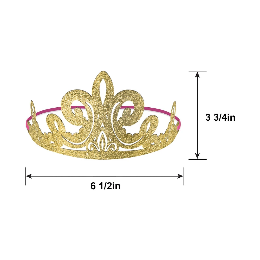 Glitter Disney Once Upon a Time Tiaras 8ct