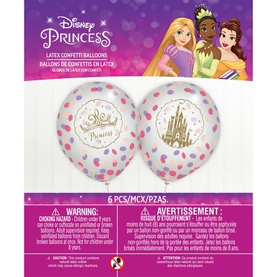 6ct, Disney Once Upon a Time Confetti Balloons