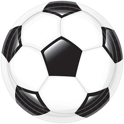 Goal Getter Soccer Dinner Plates 18ct