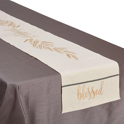 Inspirational Fall Table Runner