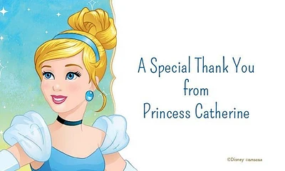 Custom Cinderella Thank You Notes