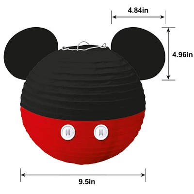 Mickey Mouse Forever Paper Lanterns 3ct