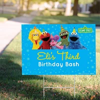 Custom Sesame Street Yard Sign