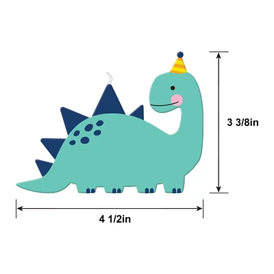 Dino-Mite Dinosaur Birthday Candle
