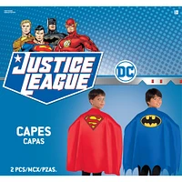 Batman & Superman Capes 2ct