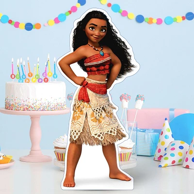 Moana Centerpiece Cardboard Cutout, 18in 