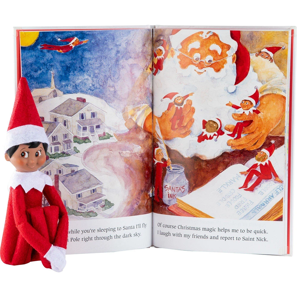 The Elf on the Shelf®: A Christmas Tradition with Dark Complexion Boy Scout Elf